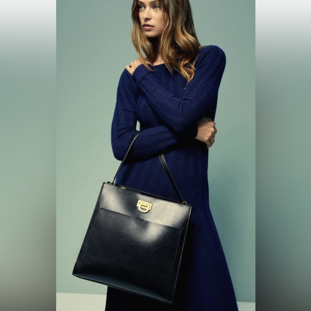 MANGO 🖤 Pocket Shopper Bag - Picture 10 of 12